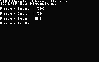 STOS Maestro atari screenshot