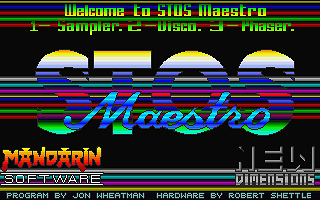 STOS Maestro atari screenshot