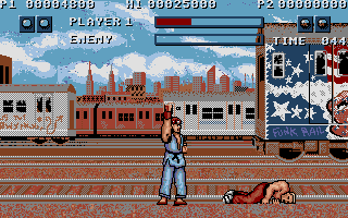 Street Fighter atari screenshot