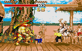 Street Fighter II - The World Warrior atari screenshot