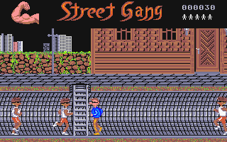 Street Gang atari screenshot