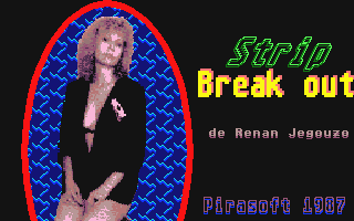 Strip Break Out atari screenshot