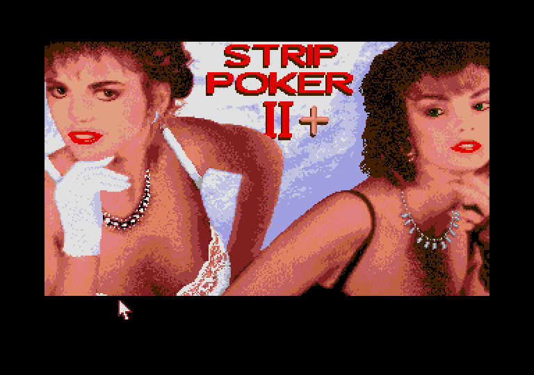 Strip Poker II Plus / Data Disc 1 atari screenshot