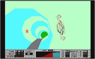 STUN Runner atari screenshot