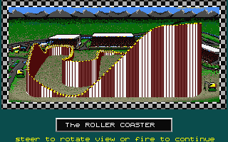 Stunt Car Racer atari screenshot