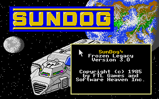 Sundog - Frozen Legacy atari screenshot