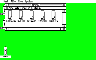 Suomenkieliset Tietosanomat 1987 / 4 atari screenshot
