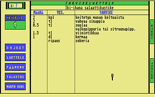 Suomenkieliset Tietosanomat 1990 / 4 atari screenshot