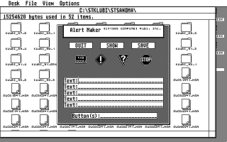 Suomenkieliset Tietosanomat 1991 / 1 atari screenshot
