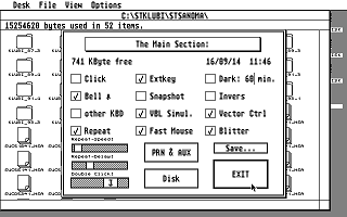 Suomenkieliset Tietosanomat 1991 / 1 atari screenshot