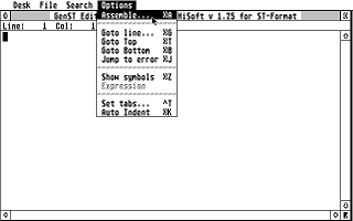 Suomenkieliset Tietosanomat 1994 / 1 atari screenshot