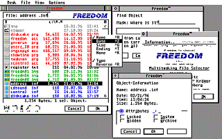 Suomenkieliset Tietosanomat 1995 / 1 atari screenshot