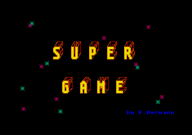Super Game atari screenshot