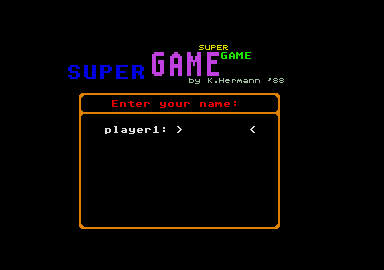 Super Game atari screenshot