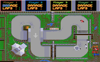 Super Grand Prix atari screenshot