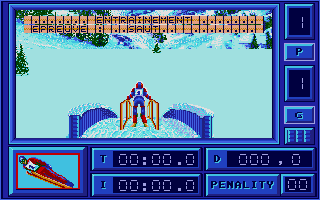 Super Ski atari screenshot