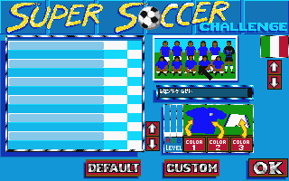 Super Soccer Challenge atari screenshot
