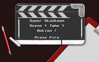 Super Stuntman atari screenshot