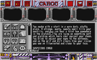 Suspicious Cargo atari screenshot