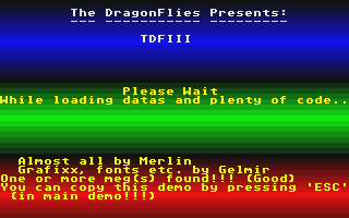TDF III atari screenshot