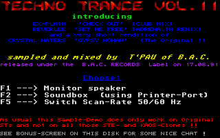 Techno Trance - Vol. II