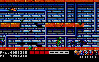Teenage Mutant Hero Turtles atari screenshot