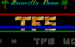 Teneriffa Demo atari screenshot