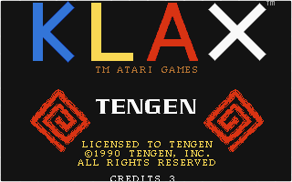 Tengen Trilogy (The) atari screenshot
