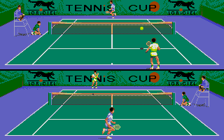 Tennis Cup atari screenshot