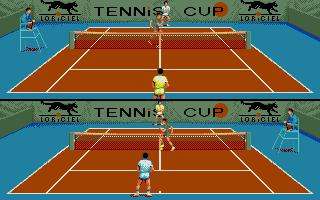 Tennis Cup atari screenshot