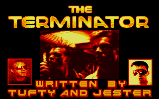 Terminator Demo atari screenshot