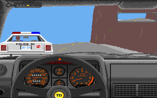 Test Drive atari screenshot