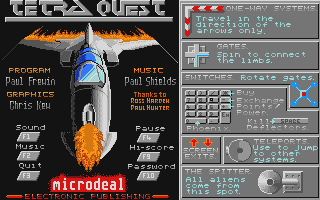 Tetra Quest atari screenshot