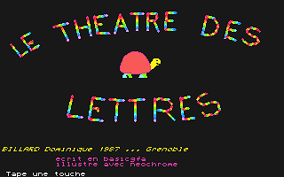 Theatre des Lettres (Le)