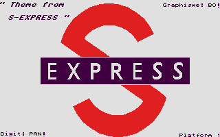 Theme from S-Express atari screenshot