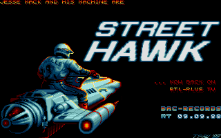 Theme from Street Hawk atari screenshot