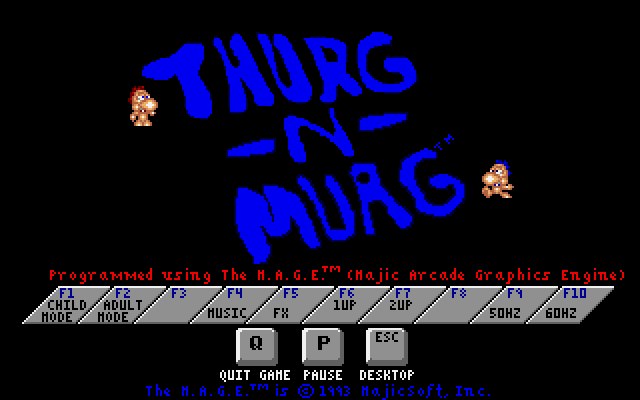 Thurg & Murg atari screenshot