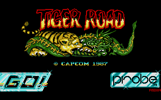 Tiger Road atari screenshot