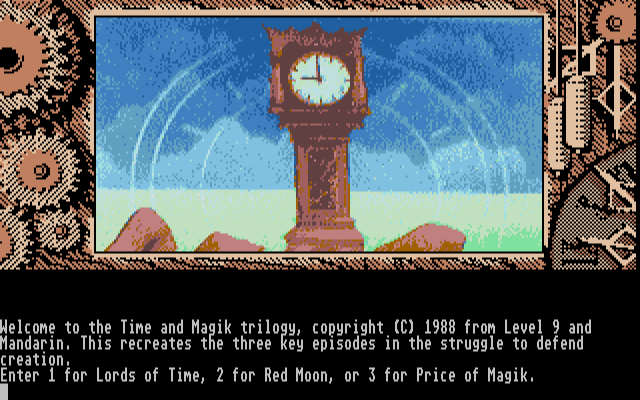 Time and Magik atari screenshot