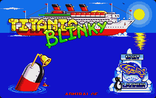 Titanic Blinky atari screenshot