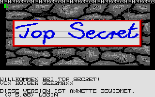 Top Secret atari screenshot
