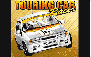 Touring Car Racer atari screenshot