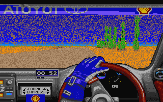 Toyota Celica GT Rally atari screenshot