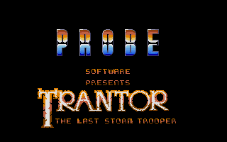Trantor - The Last Stormtrooper atari screenshot