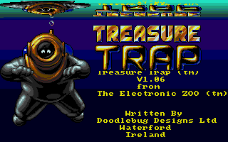 Treasure Trap atari screenshot