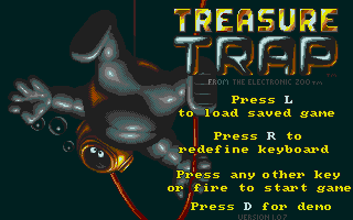 Treasure Trap atari screenshot