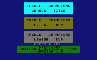 Treble Champions atari screenshot