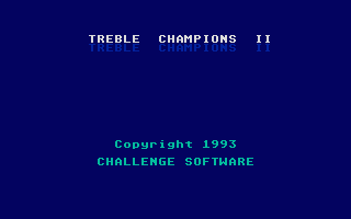 Treble Champions II atari screenshot