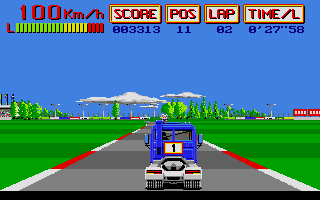 Truck atari screenshot