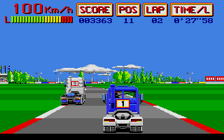Truck atari screenshot